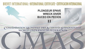 Formation cours de Spécialité épave 2, eLearning CMAS, Pattaya, Thaïlande