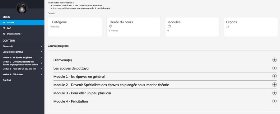 Devenir niveau spécialite épave CMAS en plongée