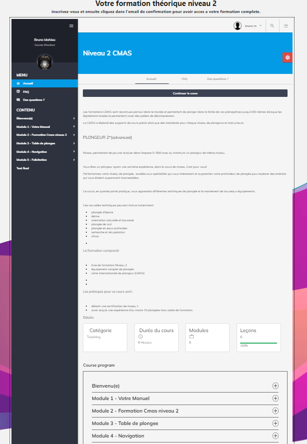 Devenir Niveau 2 CMAS en plongée sous-marine
