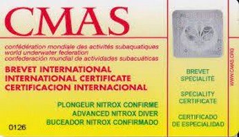 Formation cours de specialite advance nitrox, eLearning CMAS